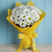 Букет цветов из:  Хризантемы в Ожерелье