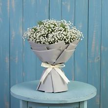 Букет цветов из:  Гипсофила в Ожерелье