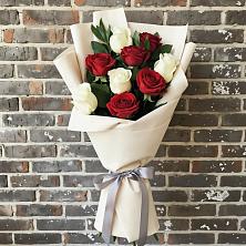 Букет цветов из:  Розы в Ожерелье