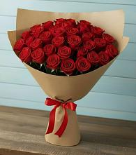 Букет Красные розы Милано #REPLACE_PRED# Ожерелье