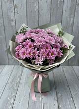 Букет цветов из:  Хризантемы в Ожерелье