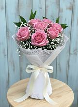 Букет цветов из:  Розы в Ожерелье