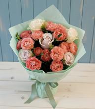 Букет цветов из:  Розы в Ожерелье