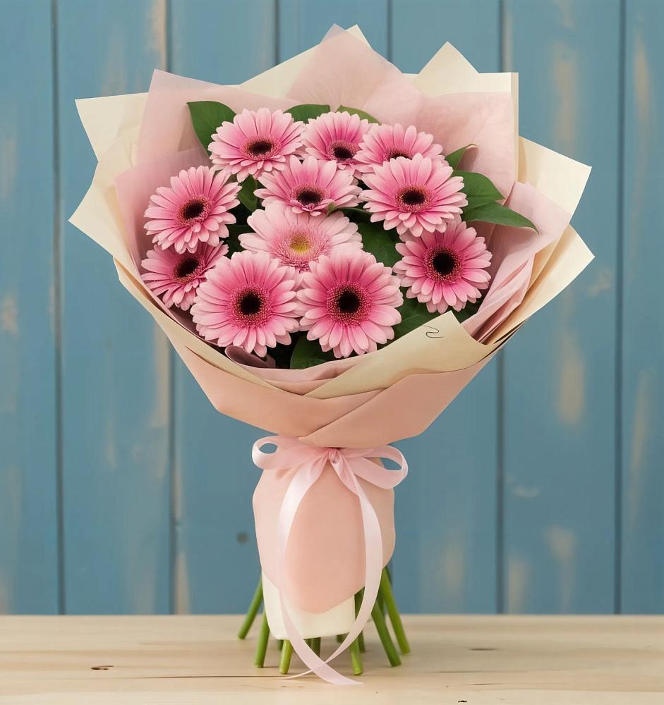 Букет цветов из: Герберы в Ожерелье