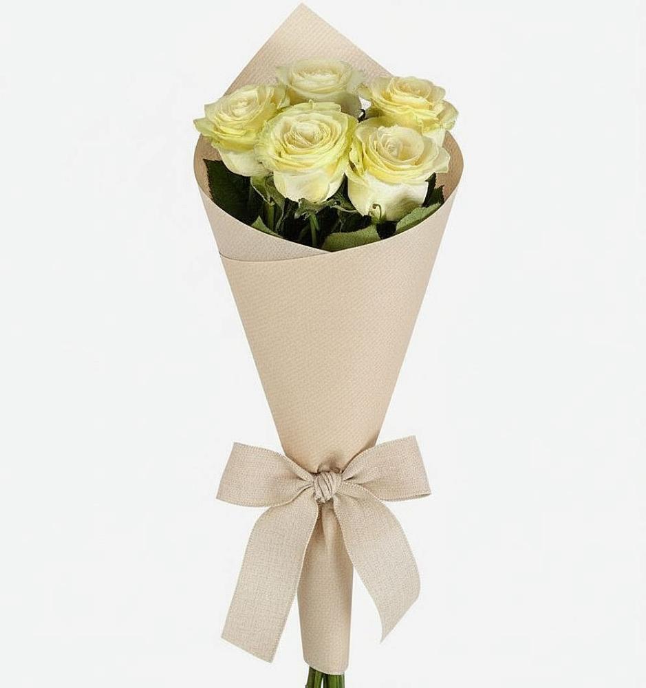 Букет цветов из: Розы в Ожерелье