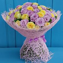 Букет 101 Волшебный Миг в Ожерелье