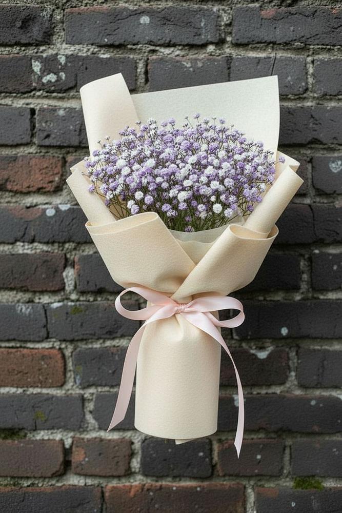 Букет цветов из: Гипсофила в Ожерелье