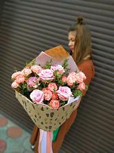 Букет цветов из:  Розы #REPLACE_PRED# Ожерелье