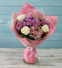 Букет цветов из:  Герберы в Ожерелье