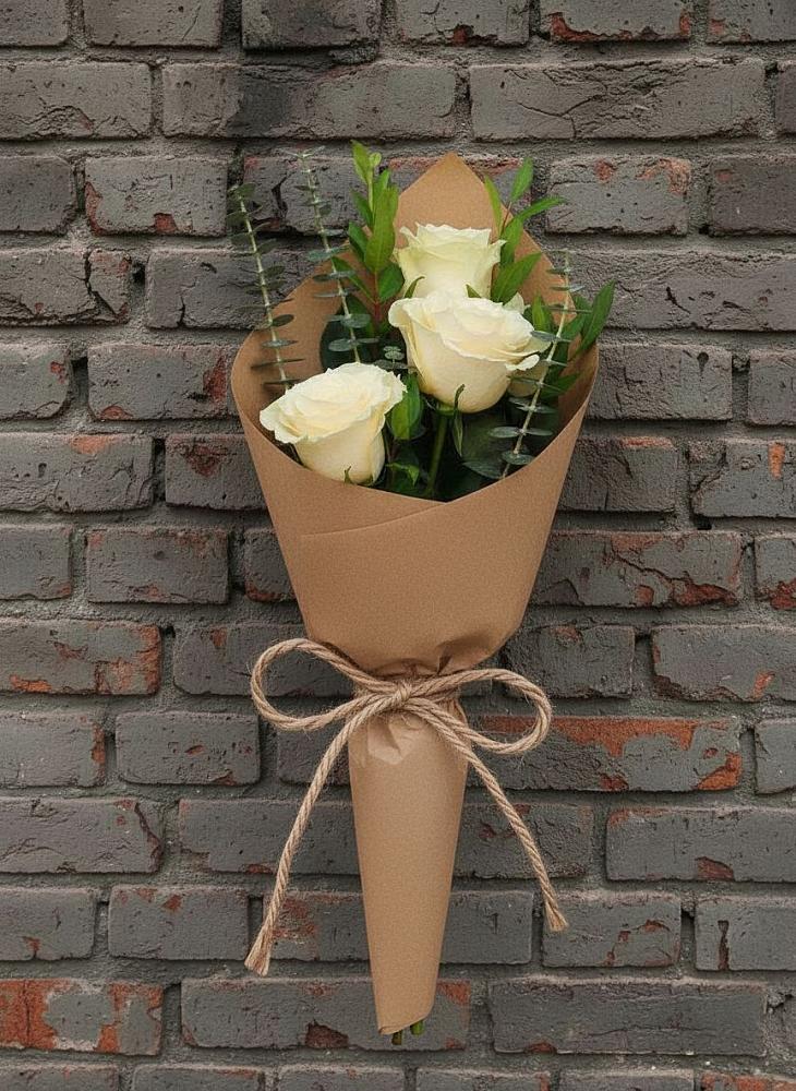 Букет цветов из: Розы в Ожерелье