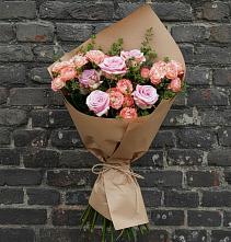 Букет цветов из:  Розы #REPLACE_PRED# Ожерелье