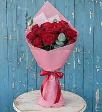 Букет цветов из:  Розы в Ожерелье