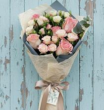 Букет цветов из:  Розы #REPLACE_PRED# Ожерелье