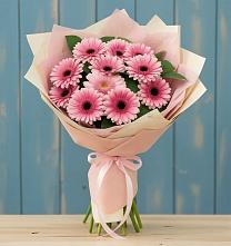 Букет цветов из:  Герберы в Ожерелье