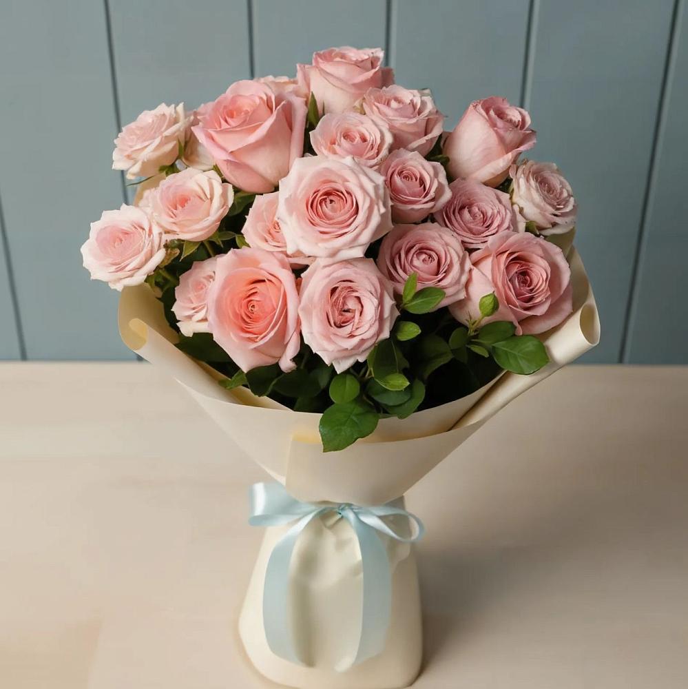 Букет Розовый шарм в Ожерелье